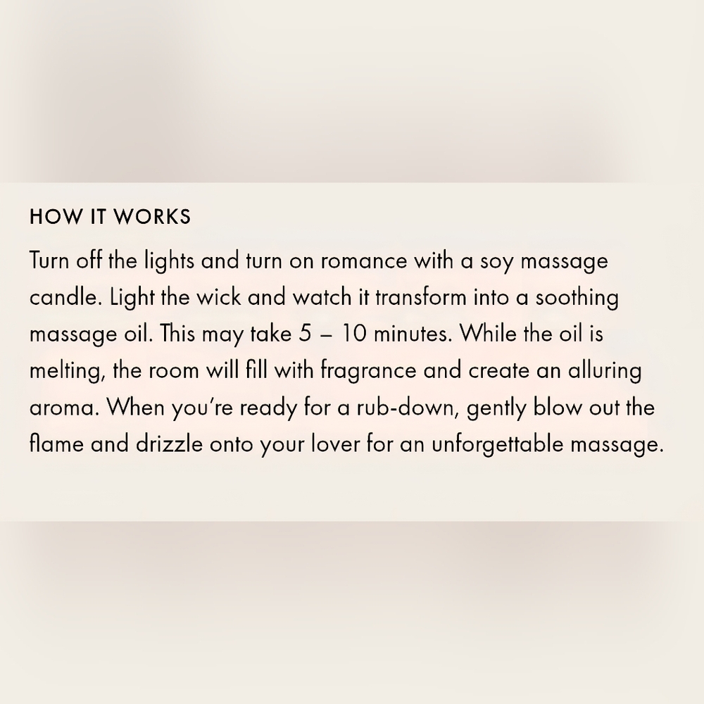 Honey Birdette Soy Massage Candle, Scarlet and Gold, Mini Sized NWOT - Picture 6 of 6